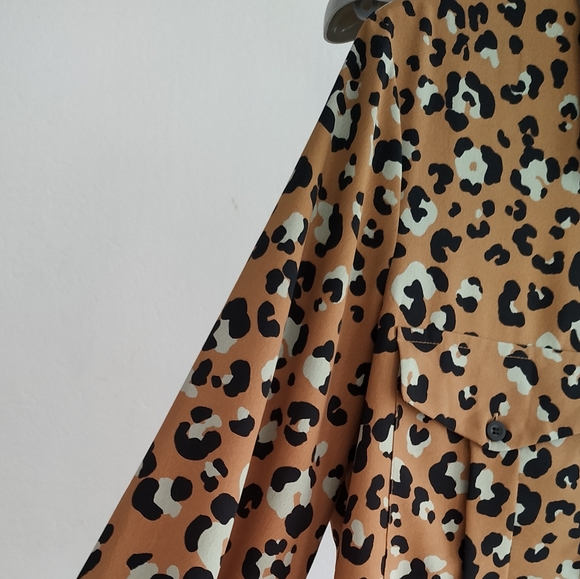 Mango Leopard print Shirt - Picture 6 of 10